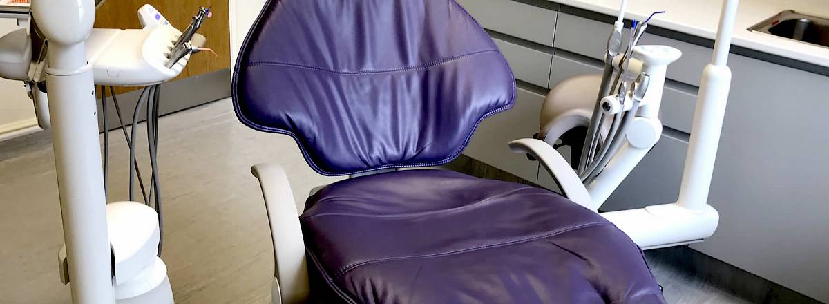 Treatment chair at Elgin Dental Care