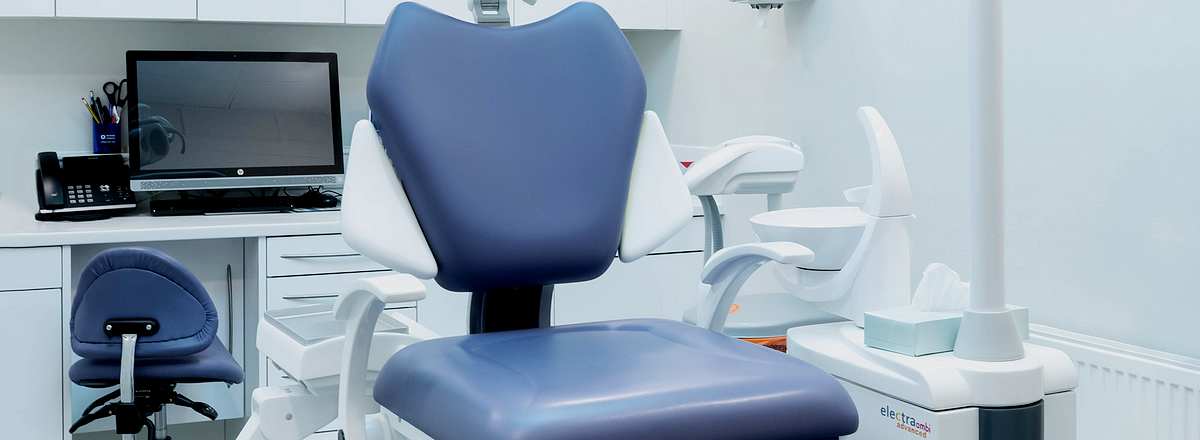 Clinic chair at Elgin Dental care